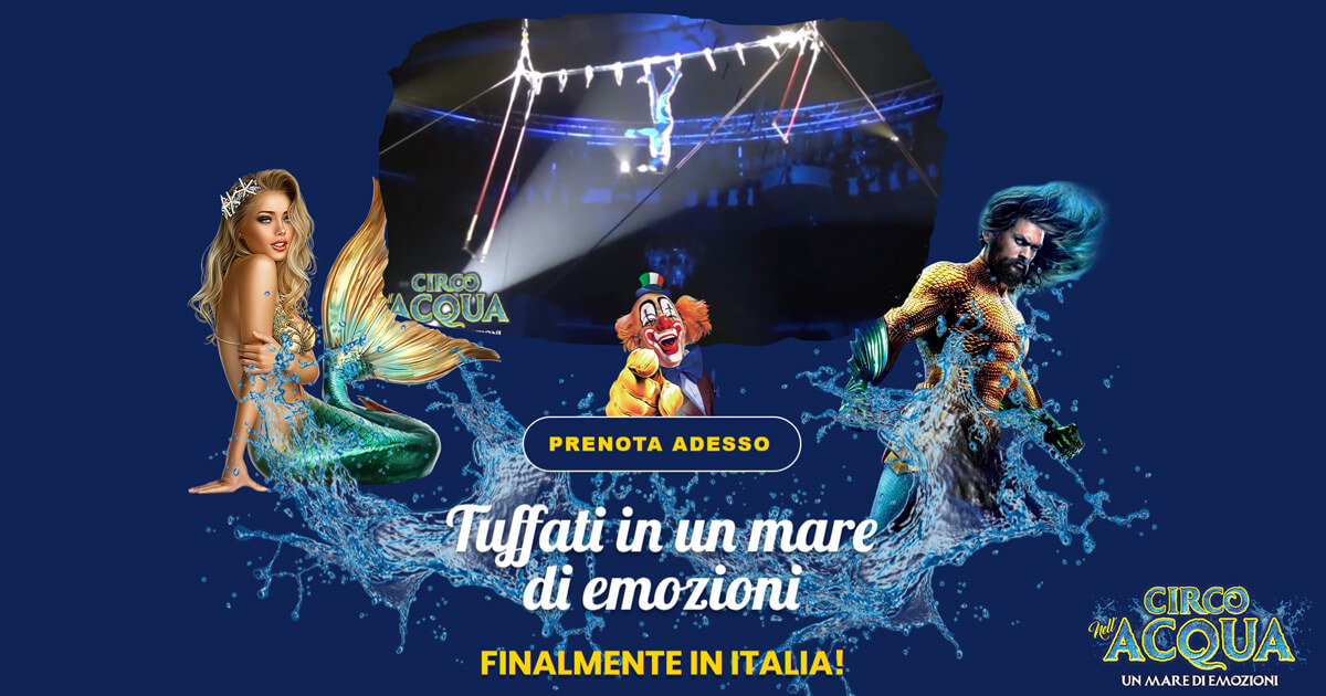 Circo nell acqua a Napoli con la Scuola delle Meraviglie