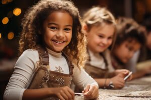 Natale Creativo Cuciamo Insieme Grembiuli Festivi Scuola delle Meraviglie